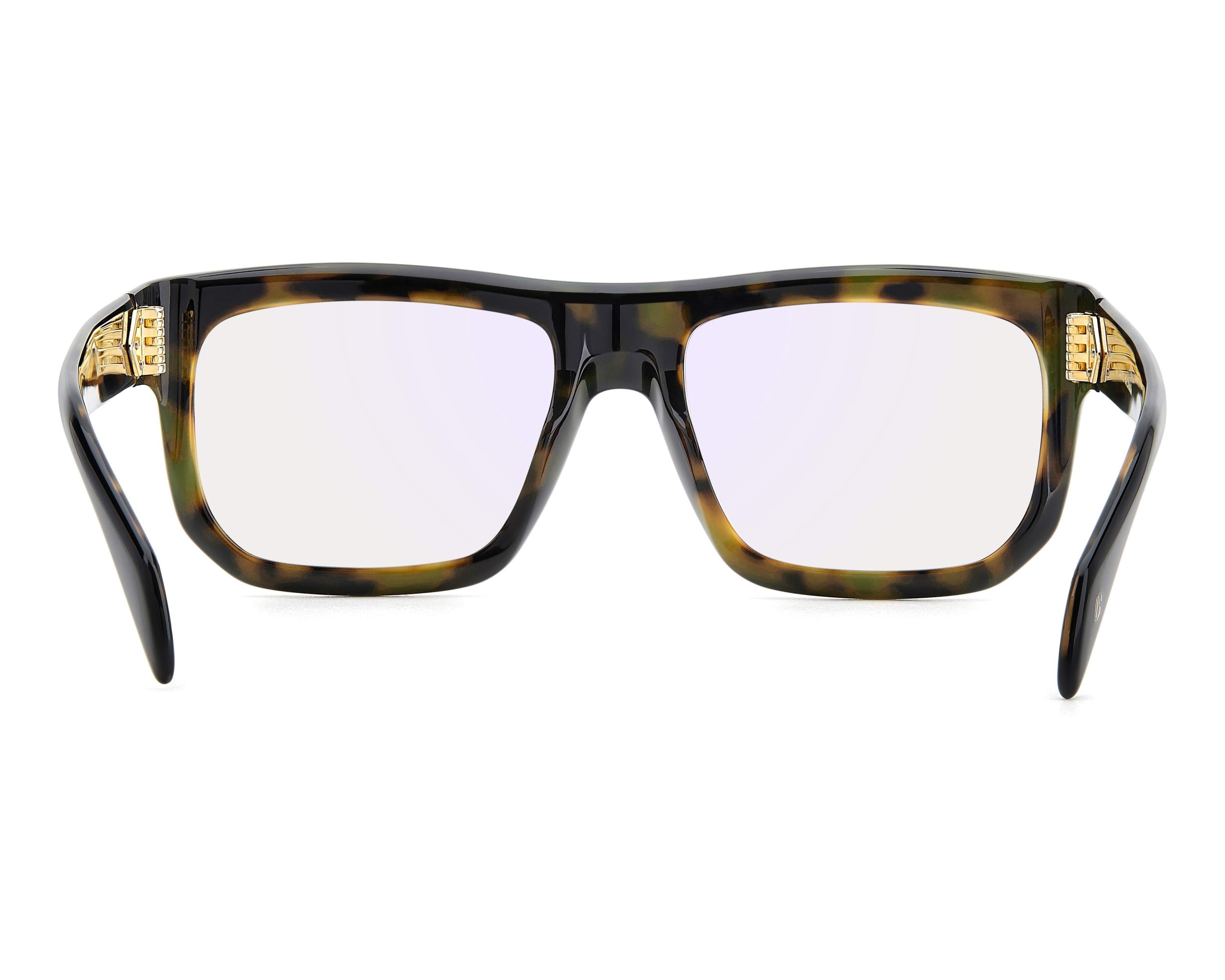 David Beckham DB-7137 WR7 54-18 Noir Havane Vista de 360 grados 1