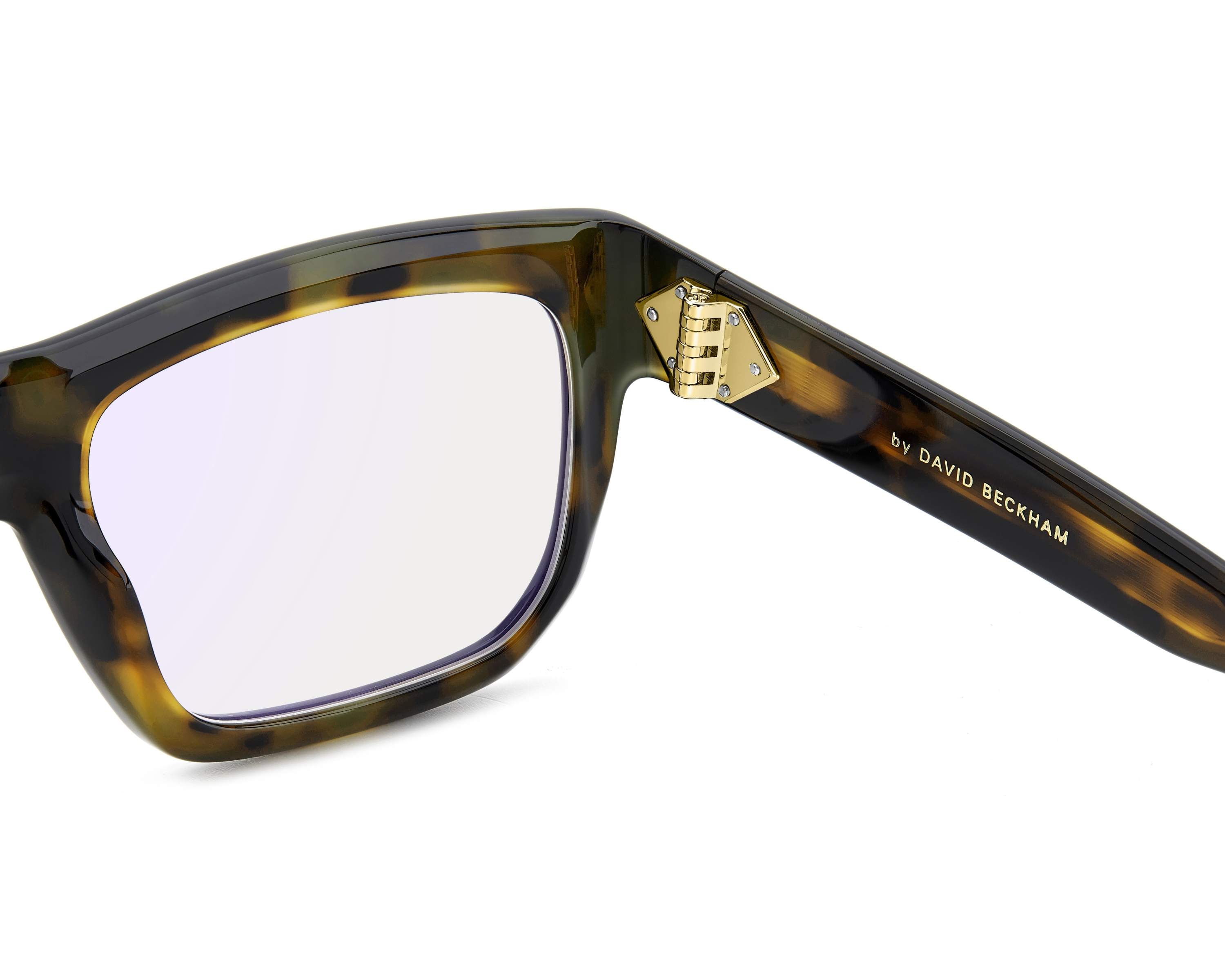 David Beckham DB-7137 WR7 54-18 Noir Havane Vista de 360 grados 3