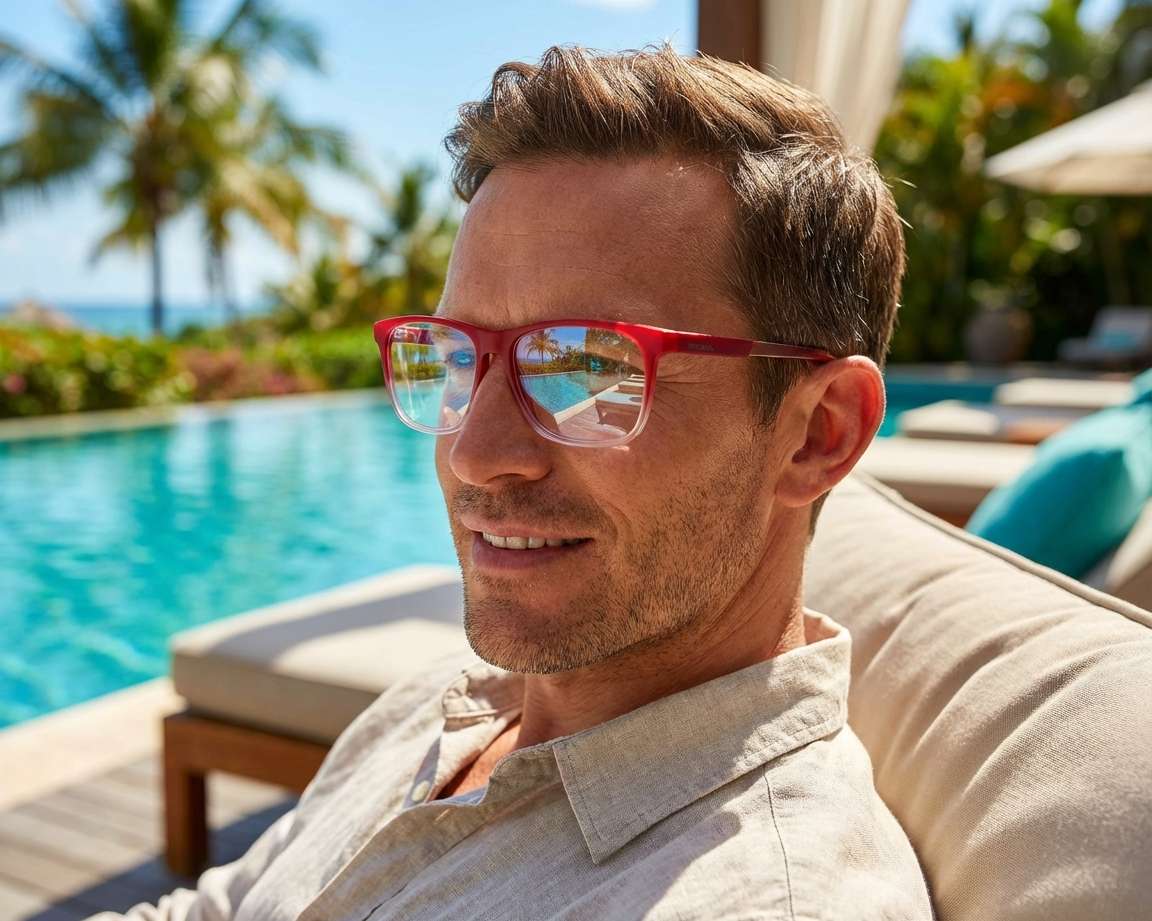 Diesel DL-5159 067 55-13 Rojo  otra vista