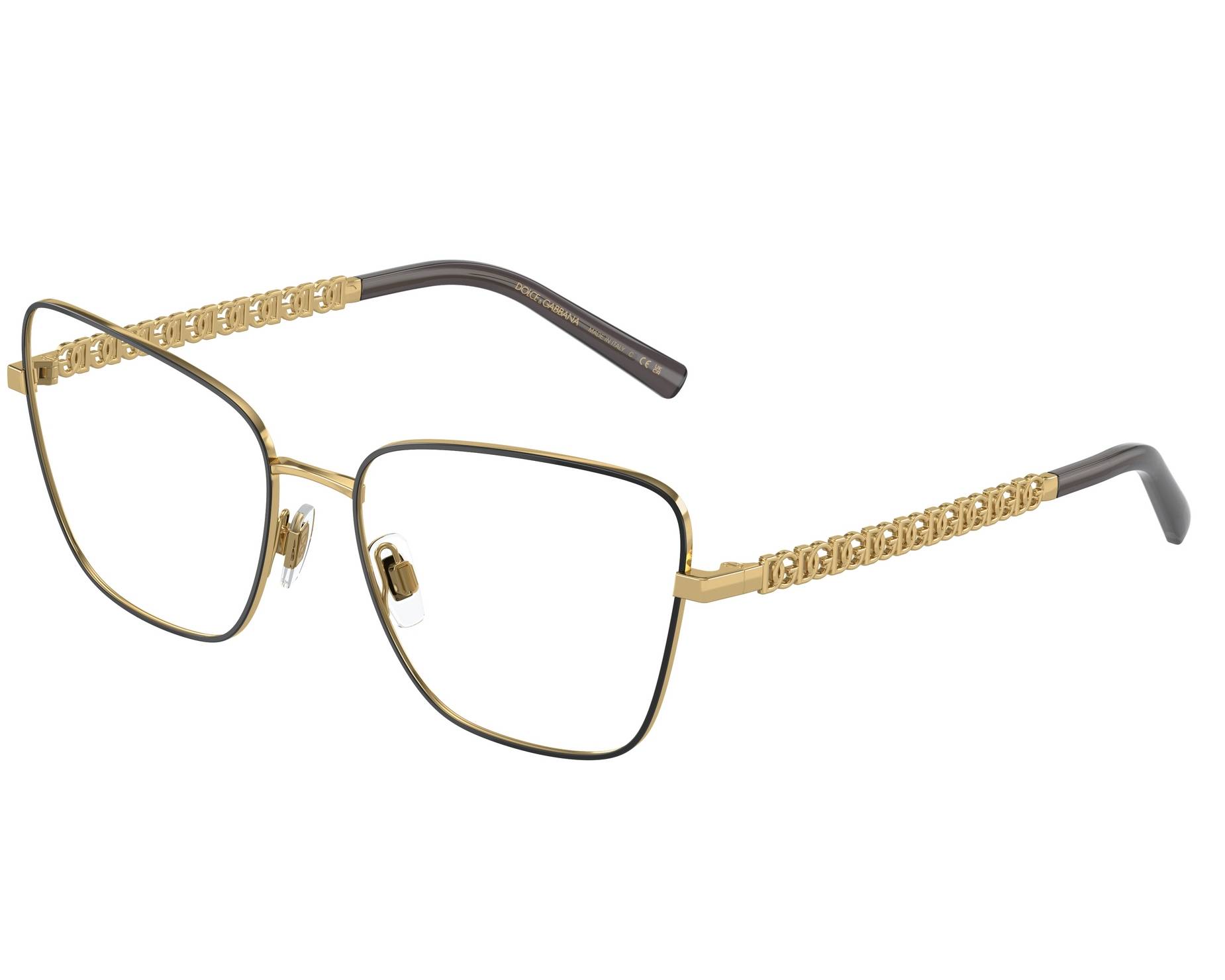 Dolce & Gabbana DG1346 1311 55-17 Oro  Vista de 360 grados 1