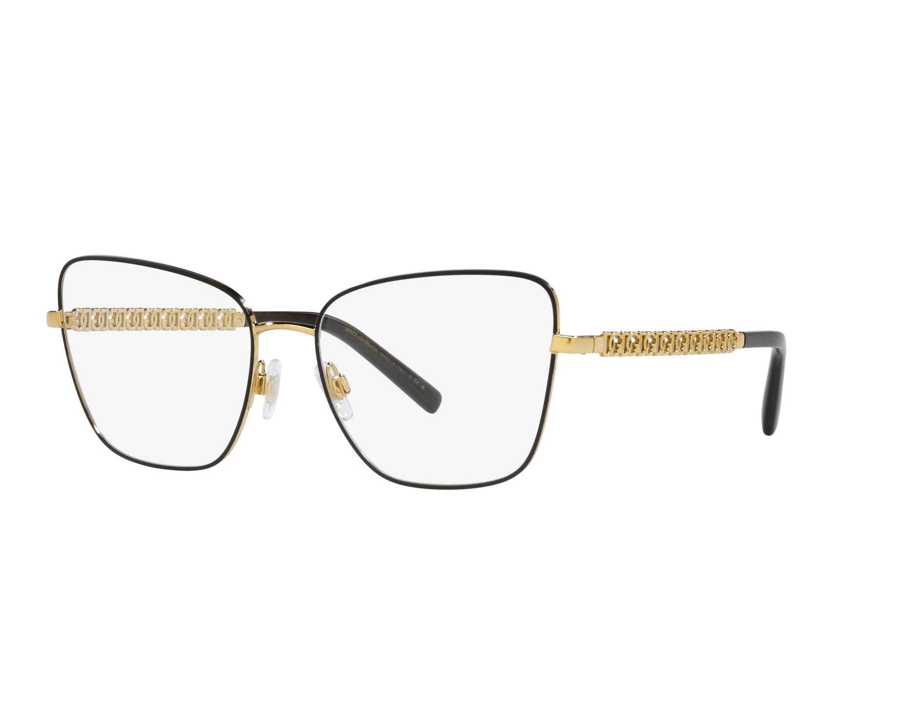 Dolce & Gabbana DG1346 1311 55-17 Oro  Vista de 360 grados 3