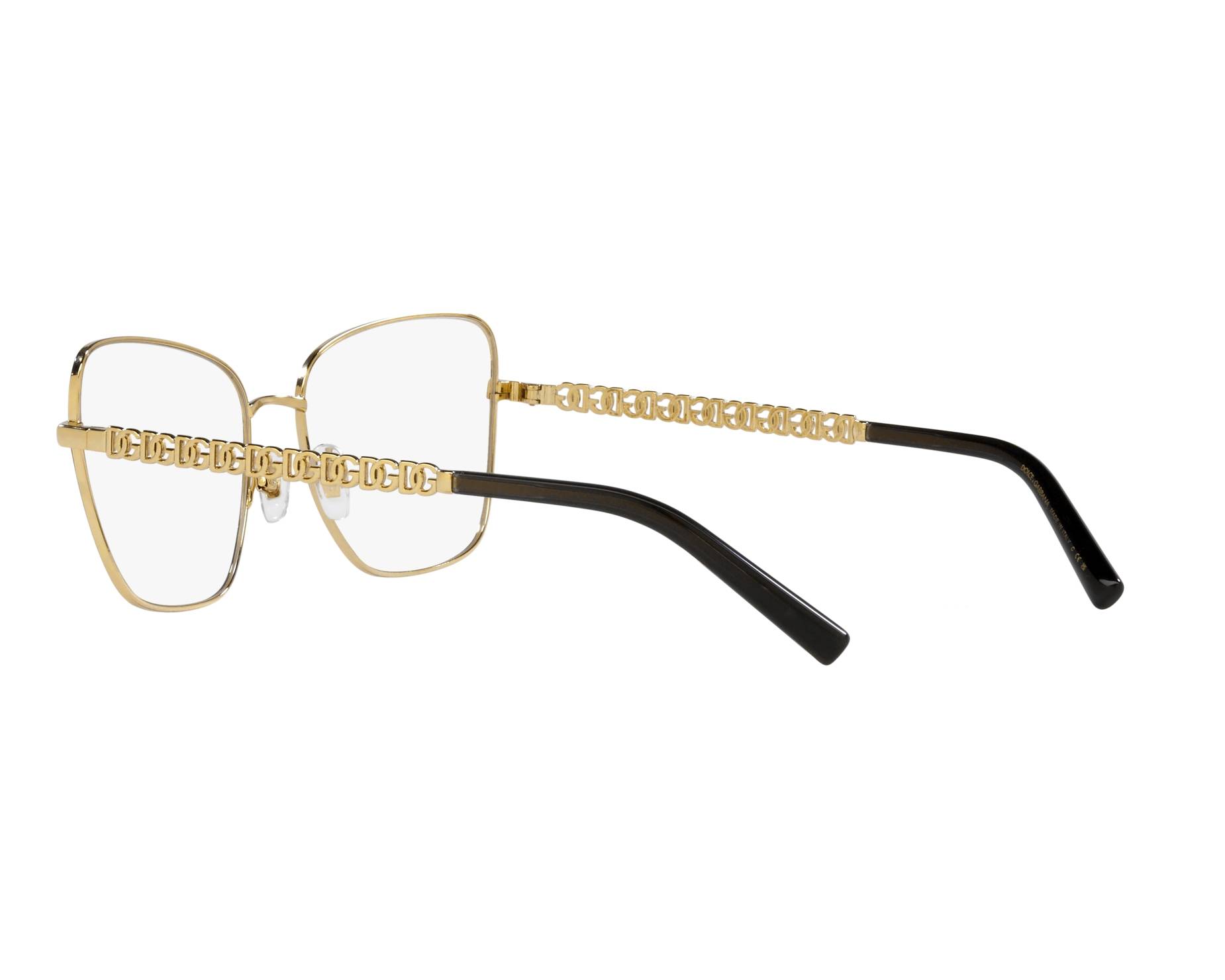 Dolce & Gabbana DG1346 1311 55-17 Oro  Vista de 360 grados 6