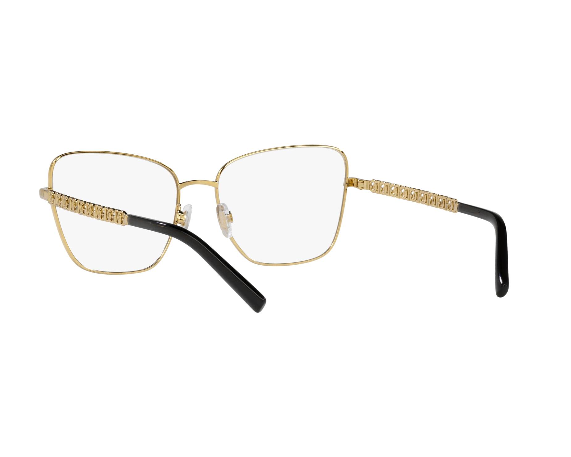 Dolce & Gabbana DG1346 1311 55-17 Oro  Vista de 360 grados 7