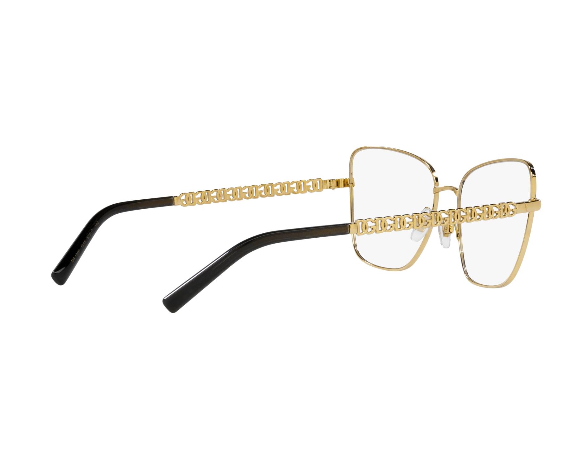 Dolce & Gabbana DG1346 1311 55-17 Oro  Vista de 360 grados 10