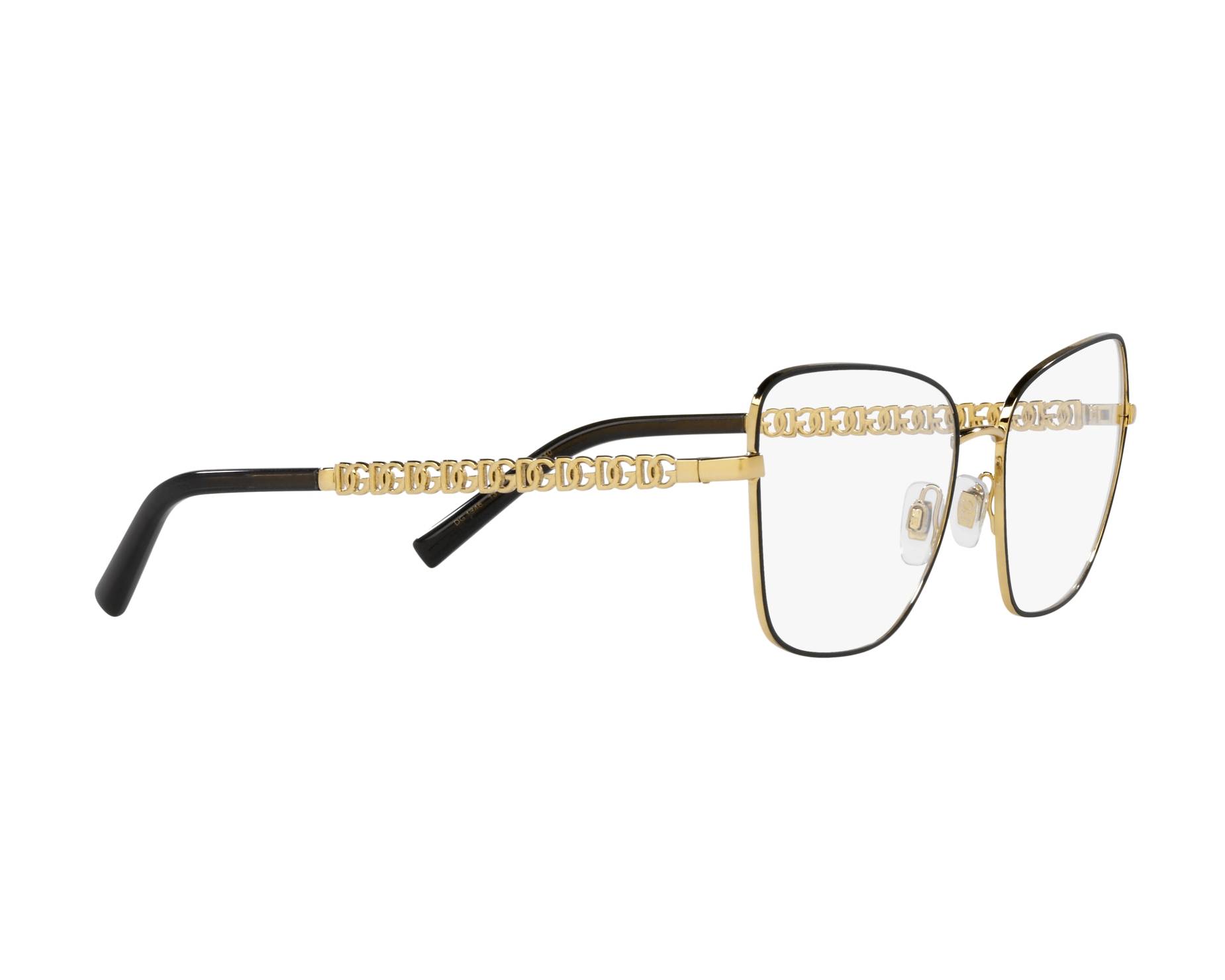 Dolce & Gabbana DG1346 1311 55-17 Oro  Vista de 360 grados 12