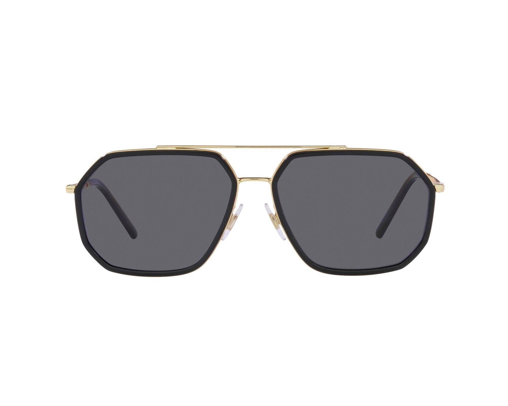 Dolce & Gabbana DG2285 02/81 60-15 Black  Vista de 360 grados 1