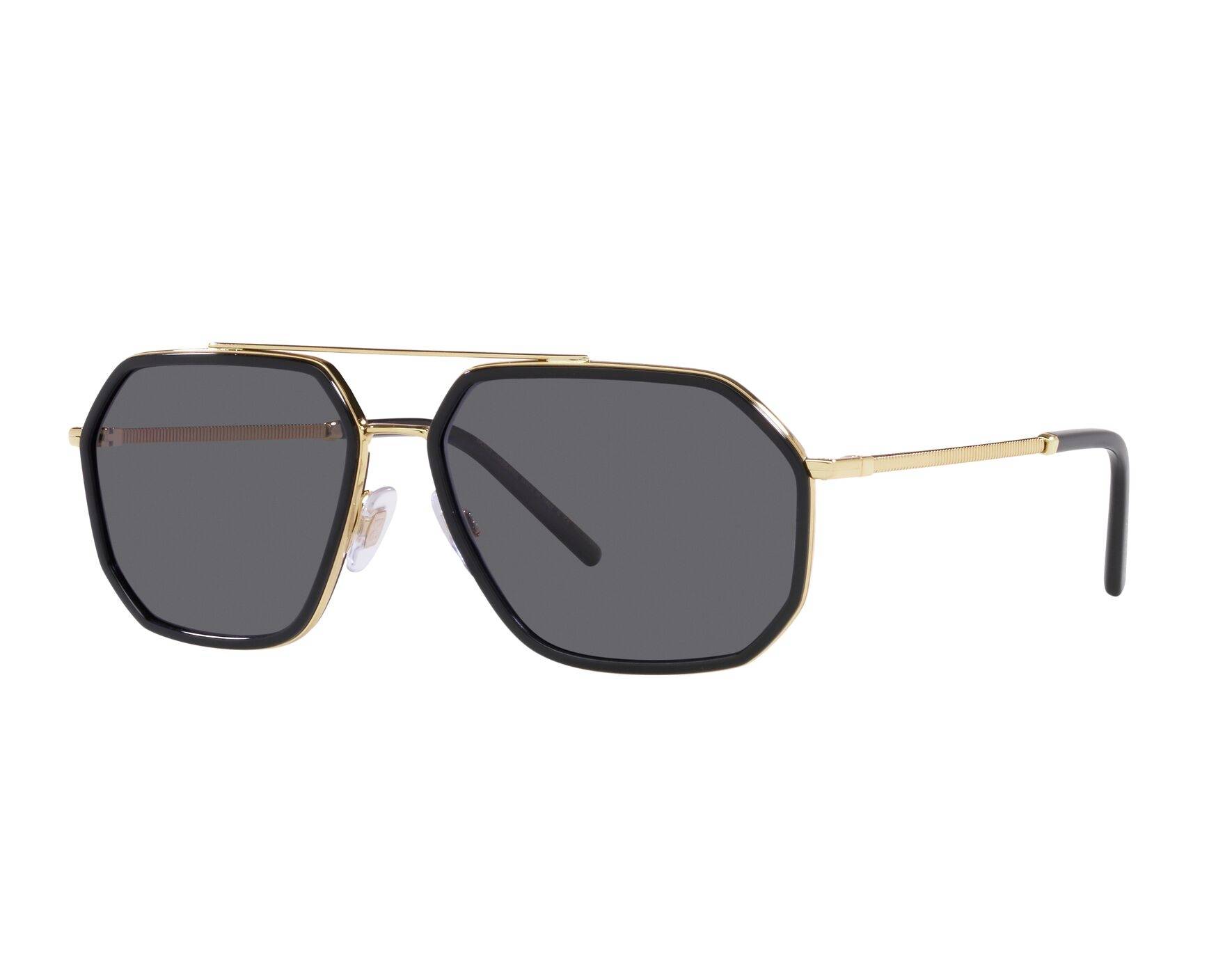 Dolce & Gabbana DG2285 02/81 60-15 Black  Vista de 360 grados 2