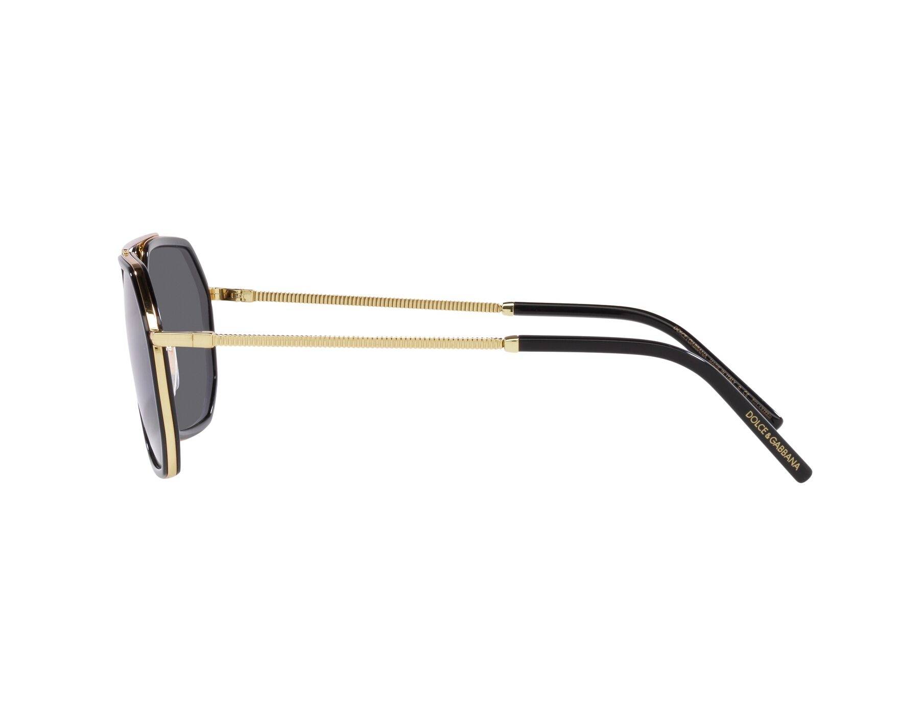 Dolce & Gabbana DG2285 02/81 60-15 Black  Vista de 360 grados 4