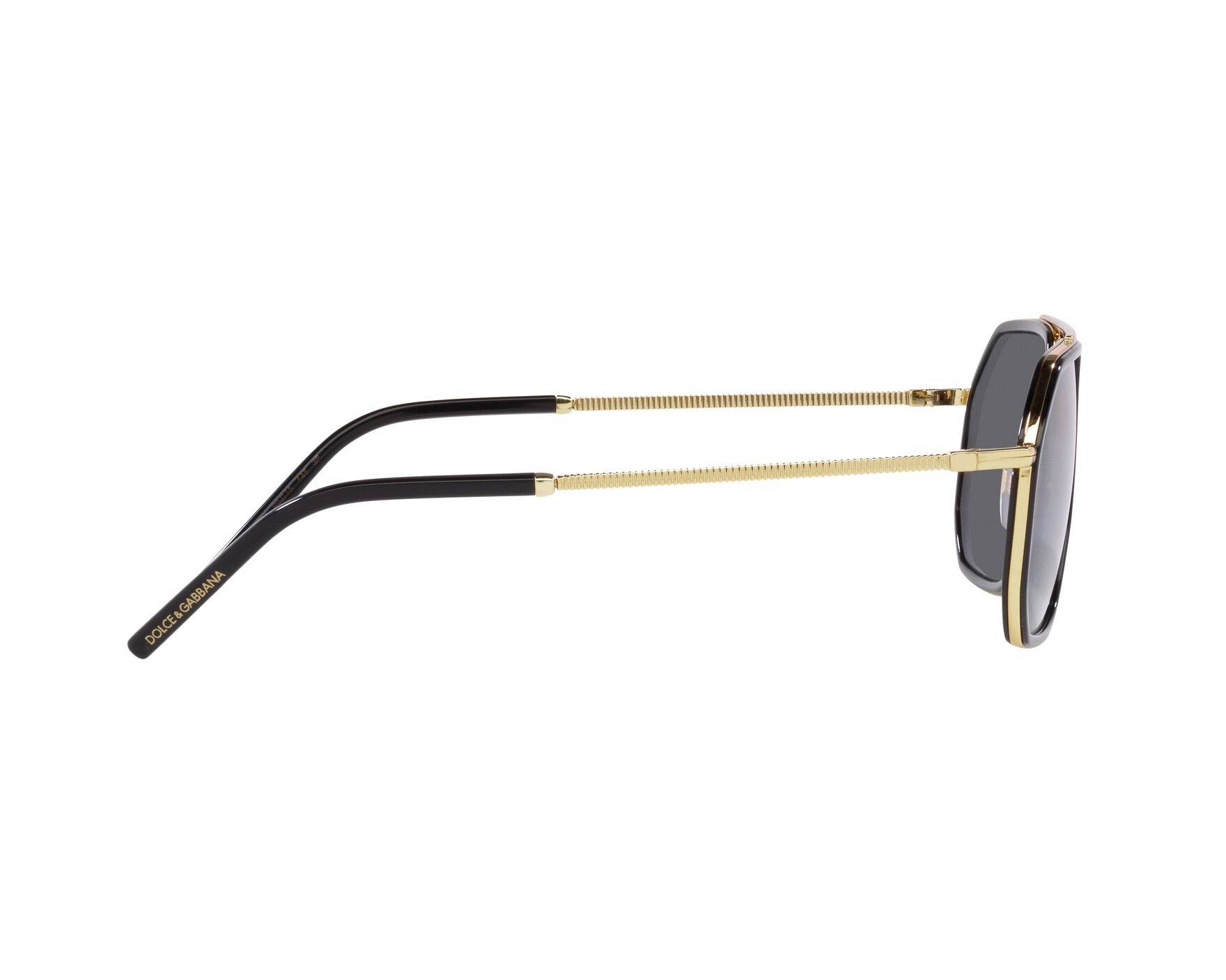 Dolce & Gabbana DG2285 02/81 60-15 Black  Vista de 360 grados 10