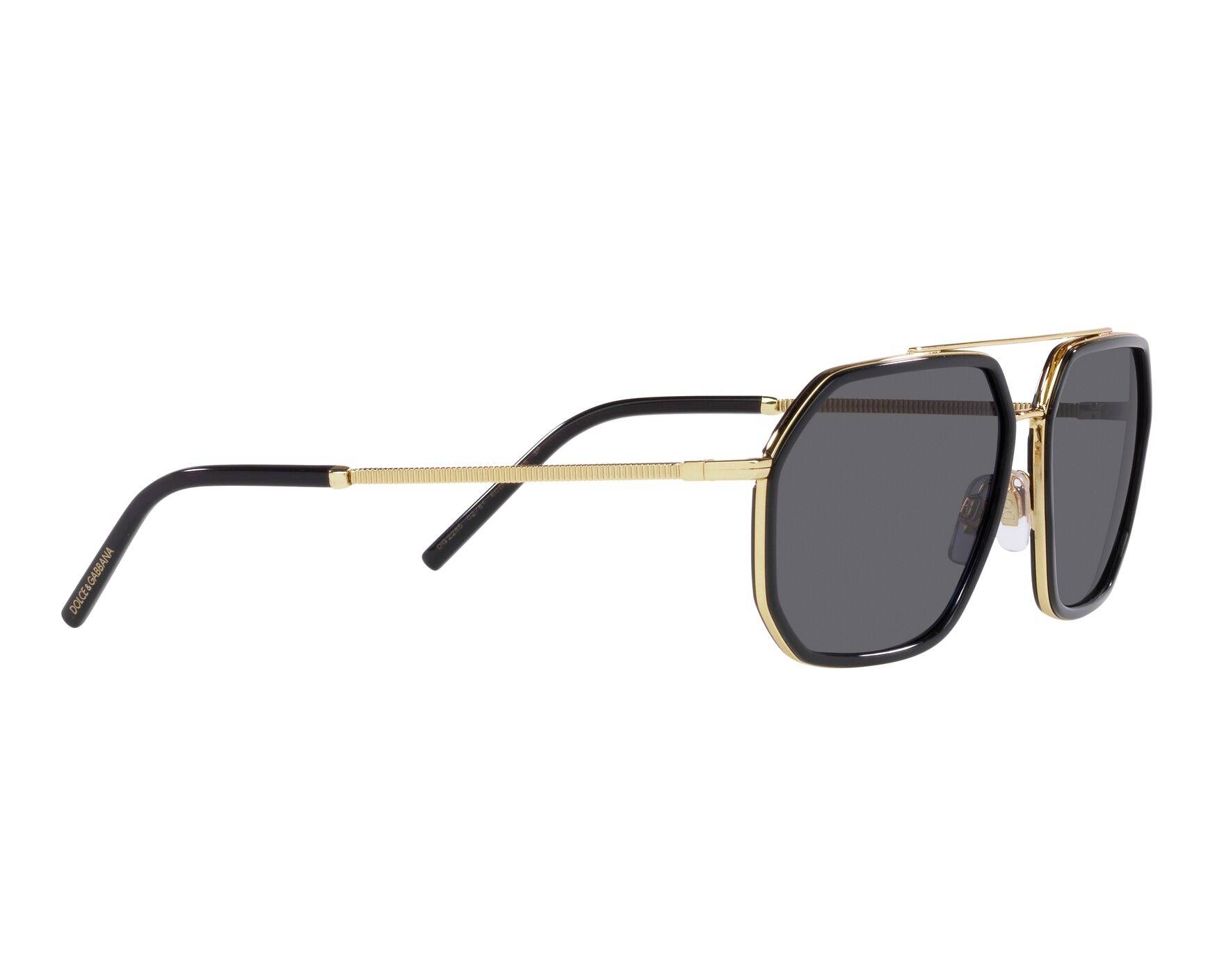 Dolce & Gabbana DG2285 02/81 60-15 Black  Vista de 360 grados 11
