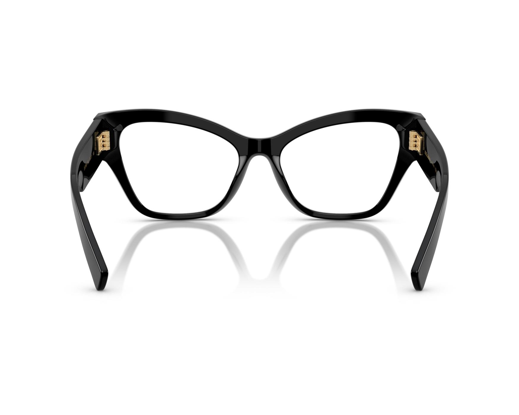 Dolce & Gabbana DG3404 501 54-17 Negra  Vista de 360 grados 5