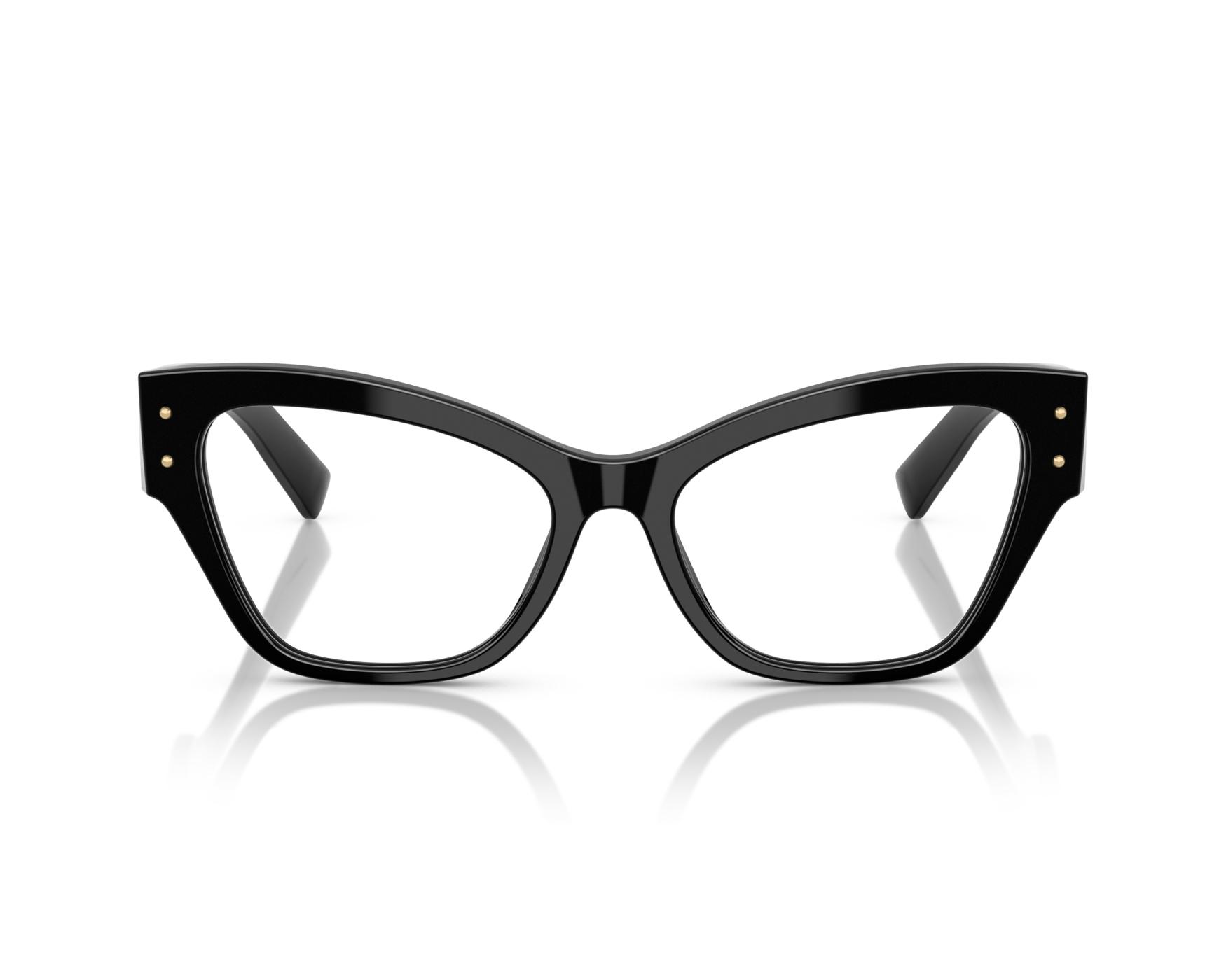 Dolce & Gabbana DG3404 501 54-17 Negra  Vista de 360 grados 6