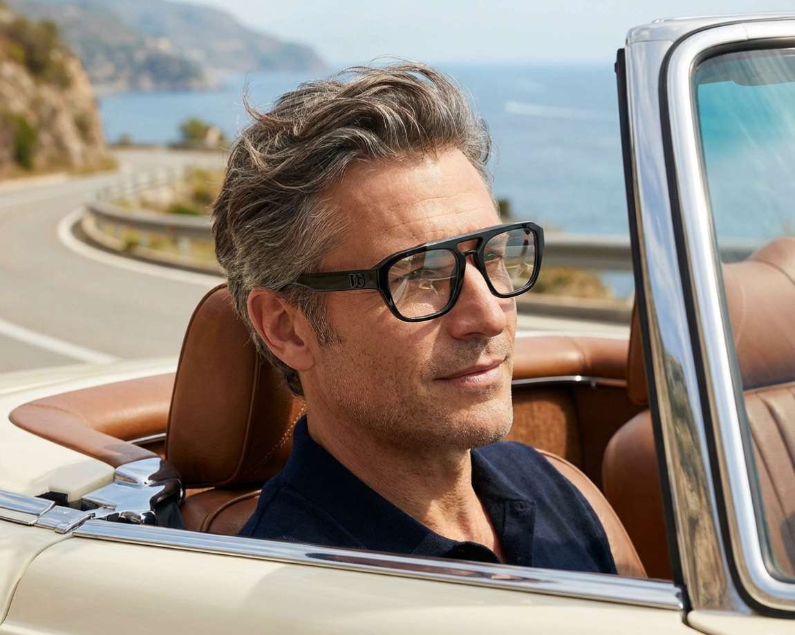 【希少・美品】Dolce & Gabbana プレート25cm イタリア製 Gafas Dolce & Gabbana DG3415 2525