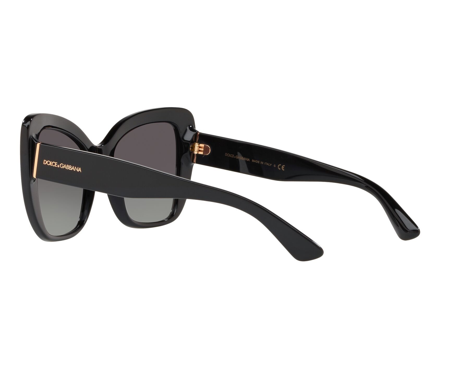 Gafas De Sol Dolce & Gabbana DG 6177 - Negro Brillante/Gris, Talla 46/14/145 Para Hombre, Con Visor Extraíble Magnético
