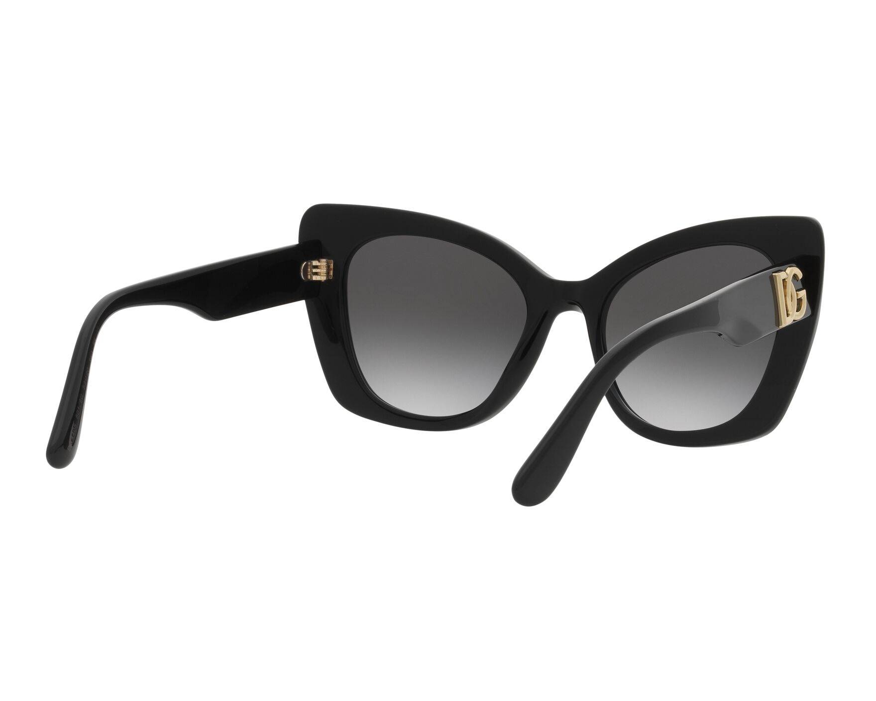 Dolce & Gabbana DG4405 501/8G 53-20 Black  Vista de 360 grados 9