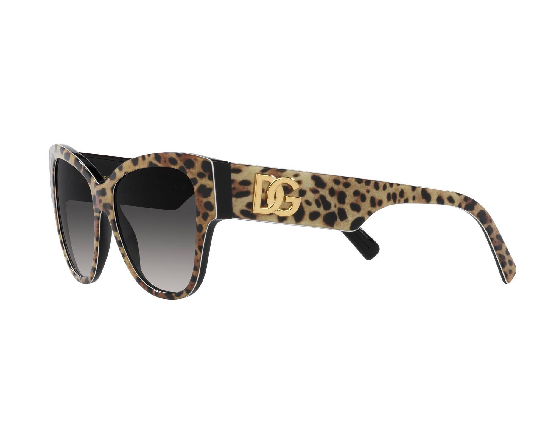 Dolce & Gabbana DG4449 31638G 54-16 Marron  Vista de 360 grados 3