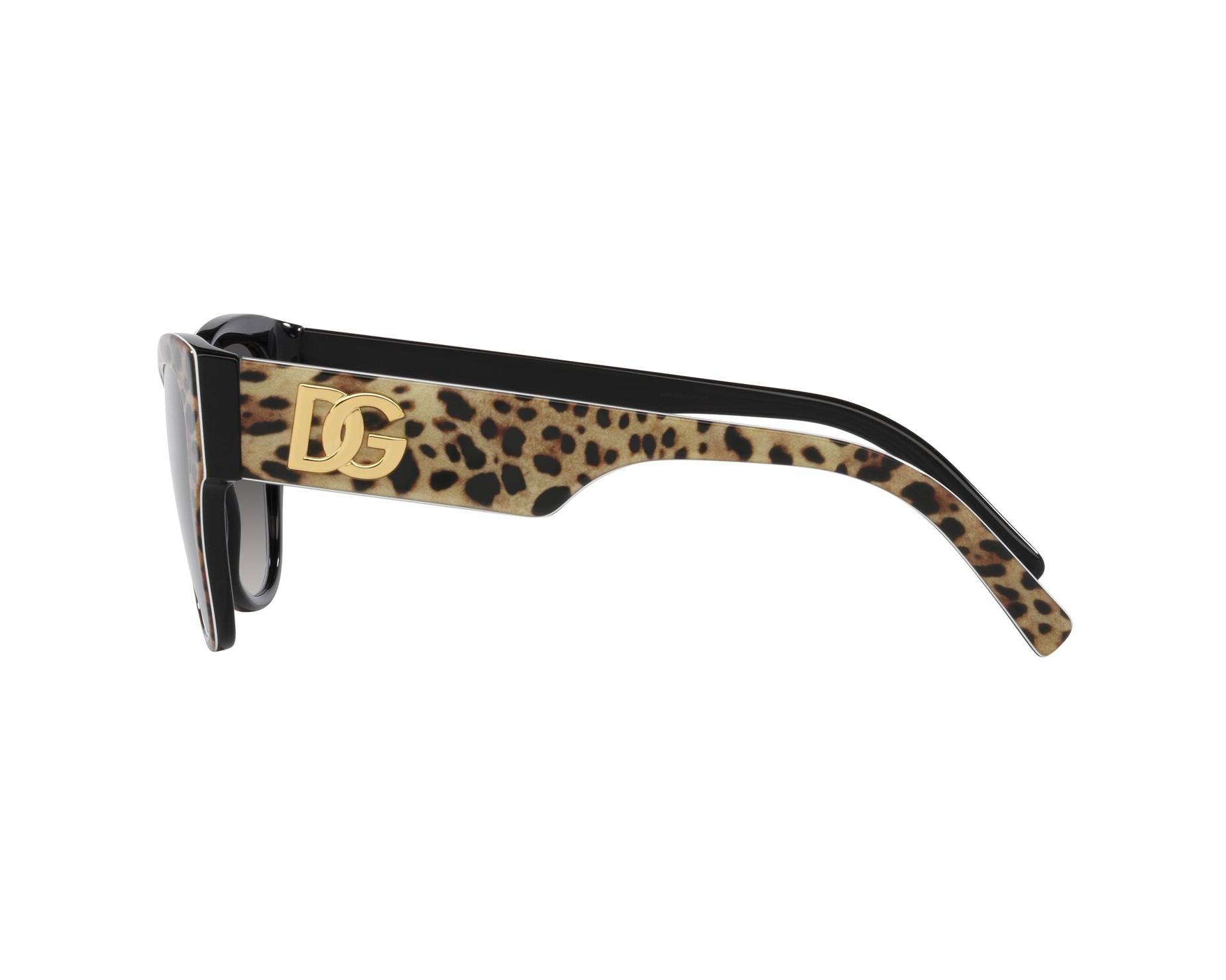 Dolce & Gabbana DG4449 31638G 54-16 Marron  Vista de 360 grados 4