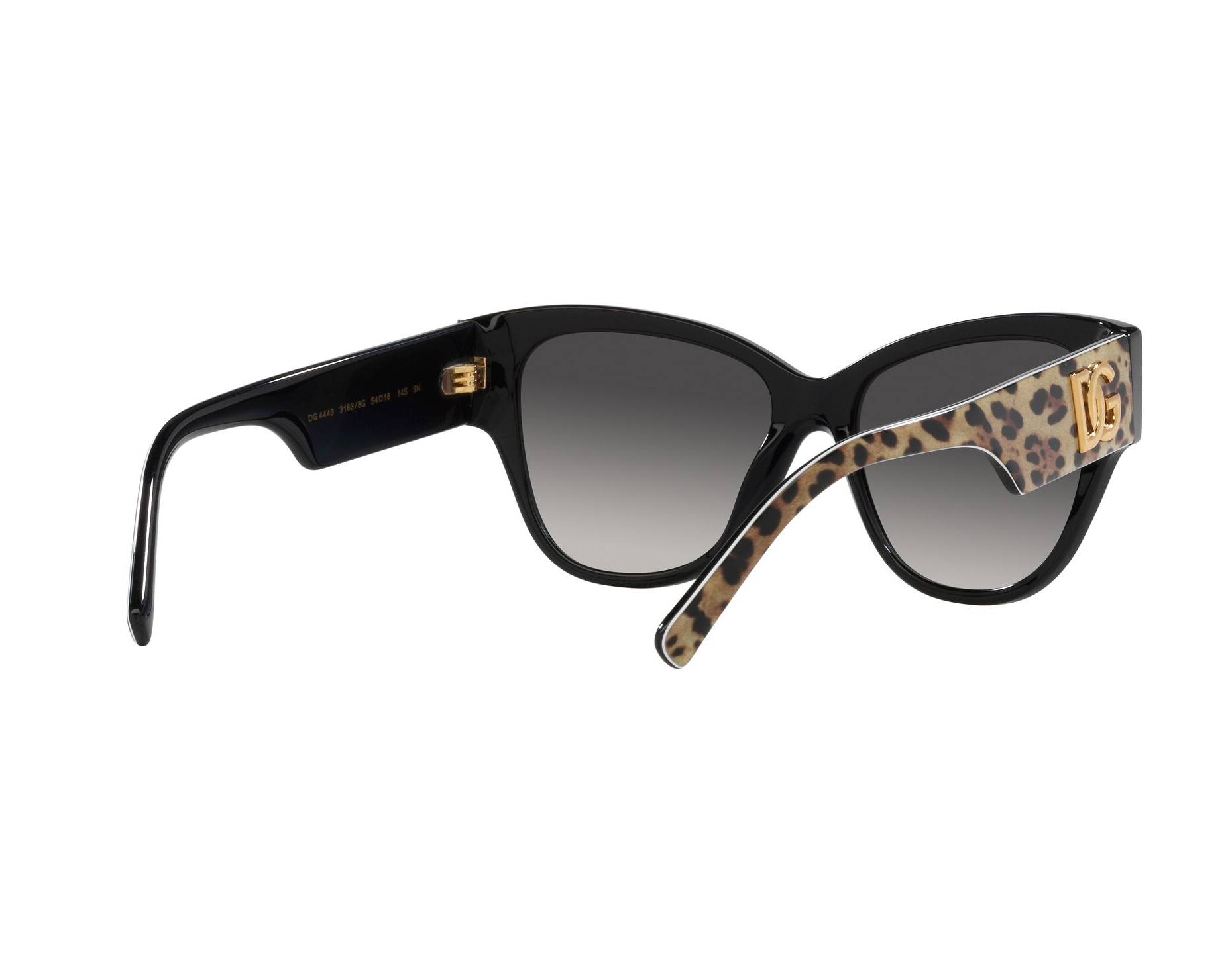 Dolce & Gabbana DG4449 31638G 54-16 Marron  Vista de 360 grados 8