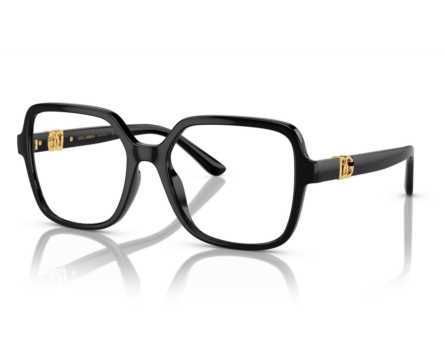 Dolce & Gabbana DG5105U 501 53-18 Negra  Vista de 360 grados 7