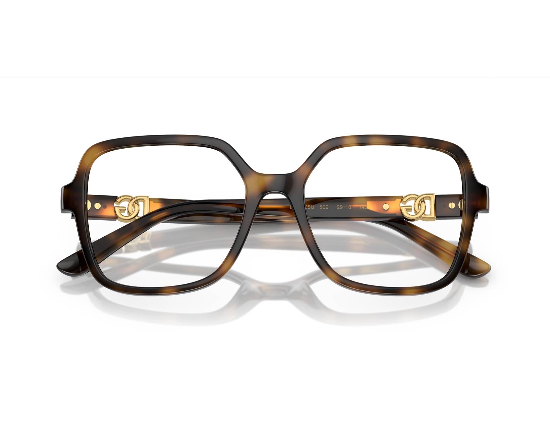Dolce & Gabbana DG5105U 502 53-18 Havane  Vista de 360 grados 5