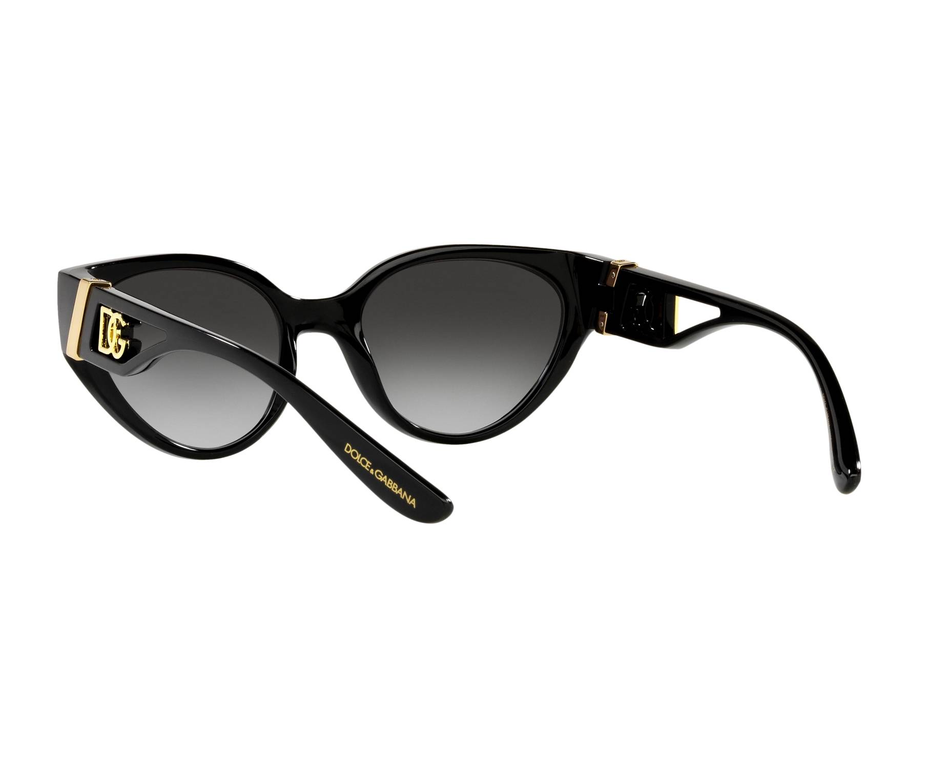 Dolce & Gabbana DG6146 501/8G 54-19 Negra  Vista de 360 grados 7