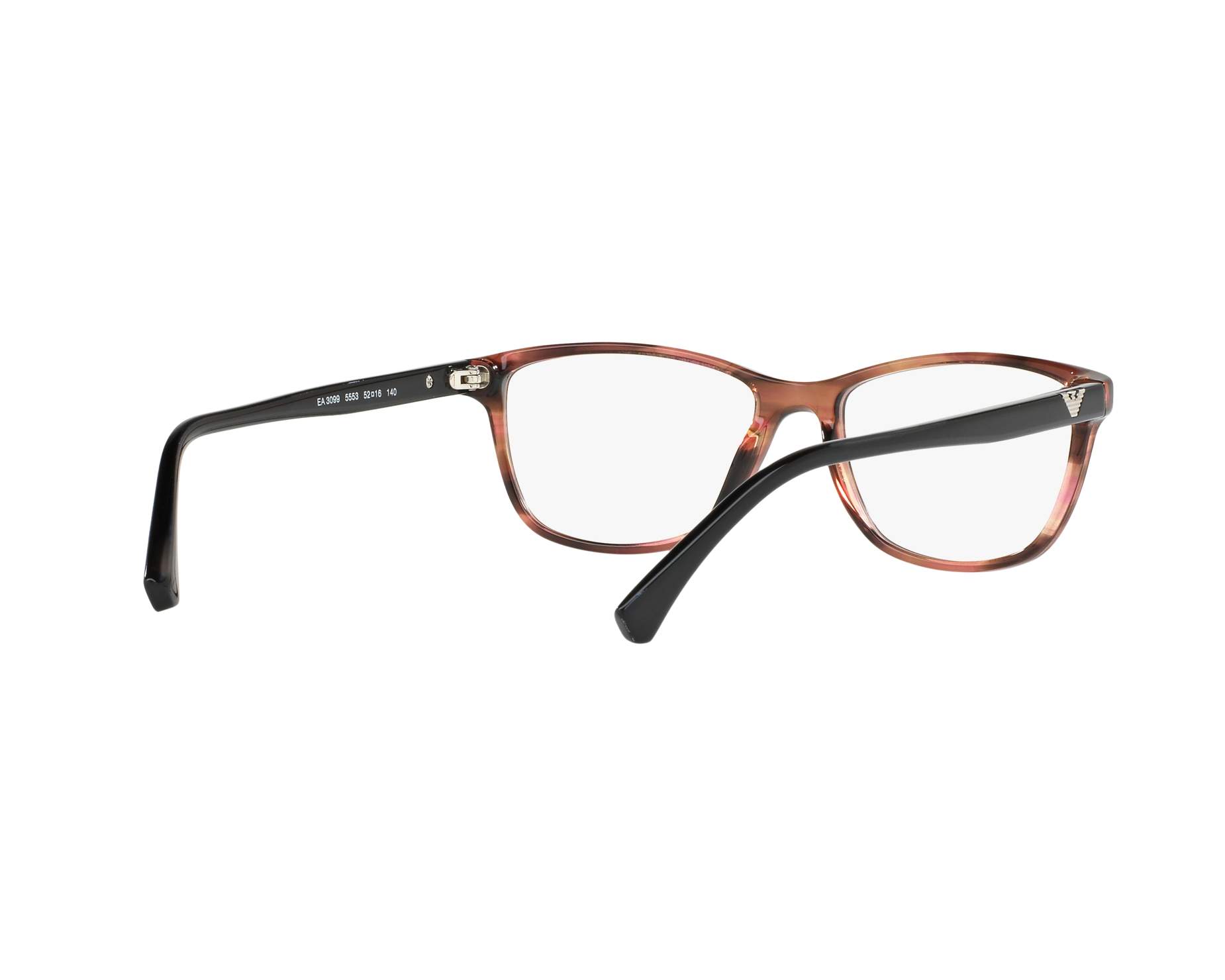 Emporio Armani EA3099 5553 54-16 Rosa  Vista de 360 grados 9