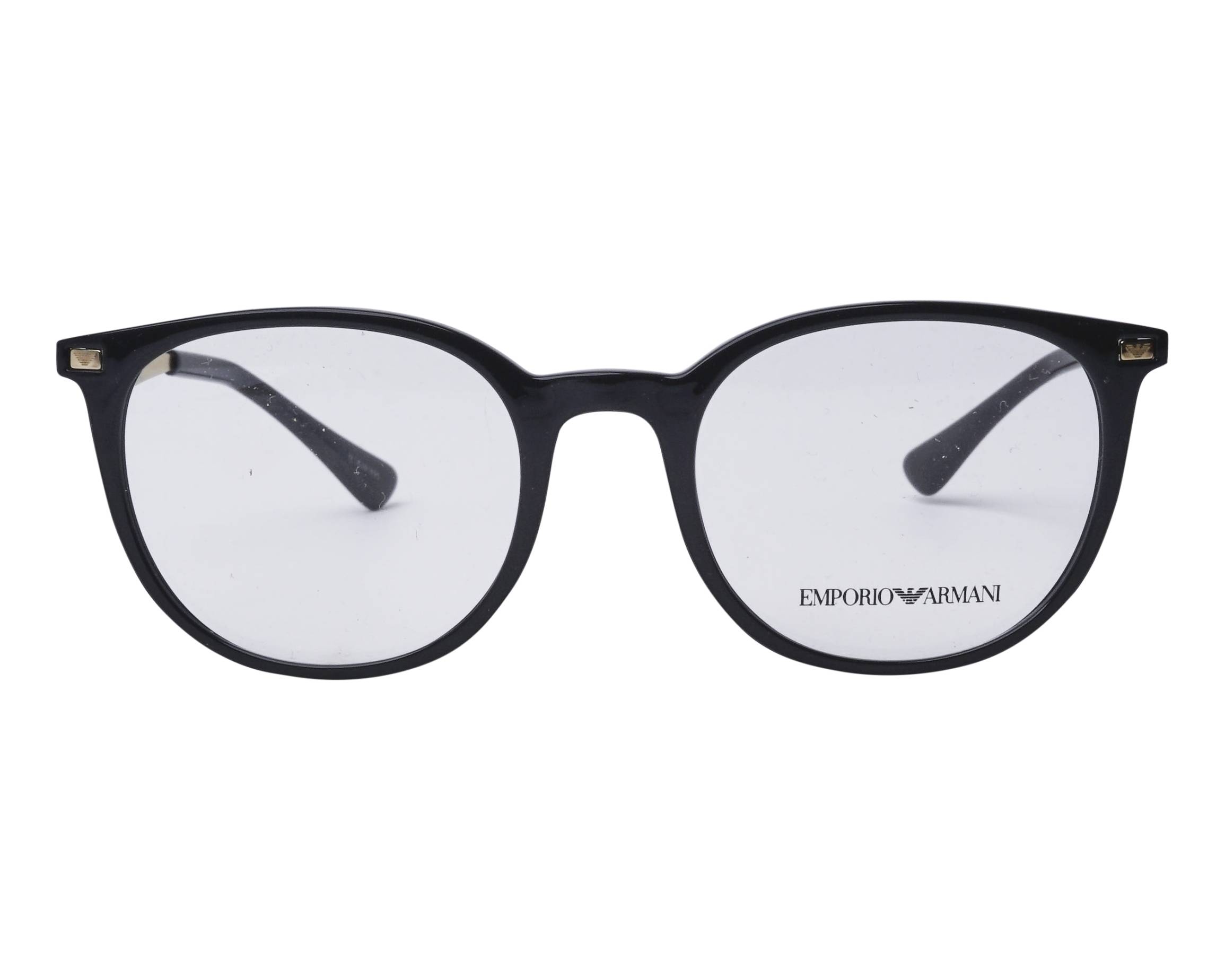Emporio Armani EA-3168 5001 52-20 Black  vista de frente