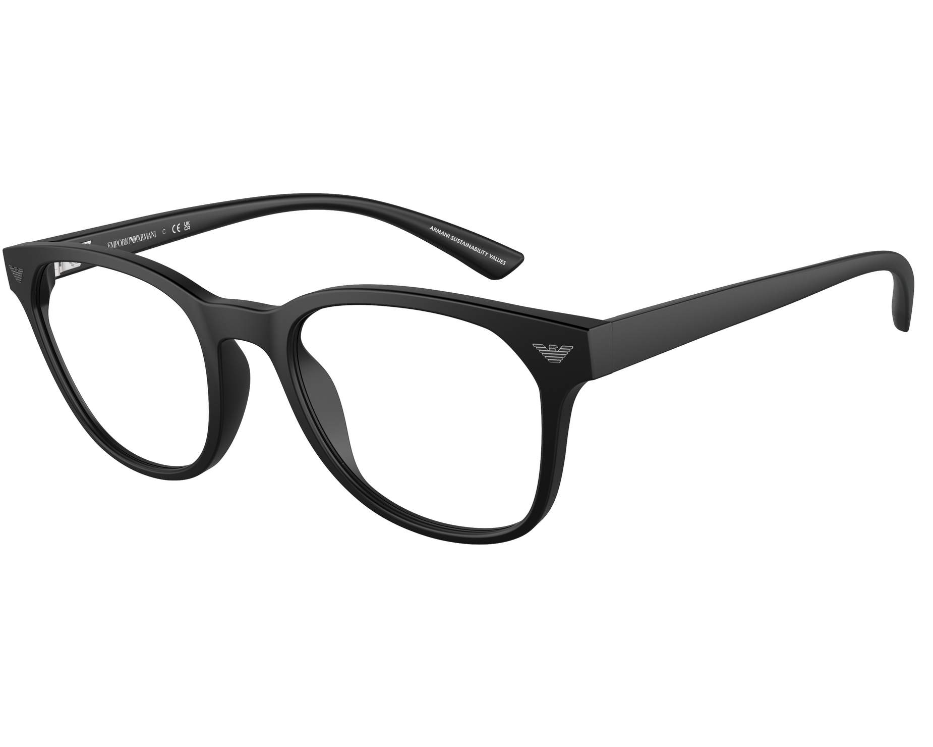 Emporio Armani EA3240U 5001 52-20 Negra  Vista de 360 grados 1