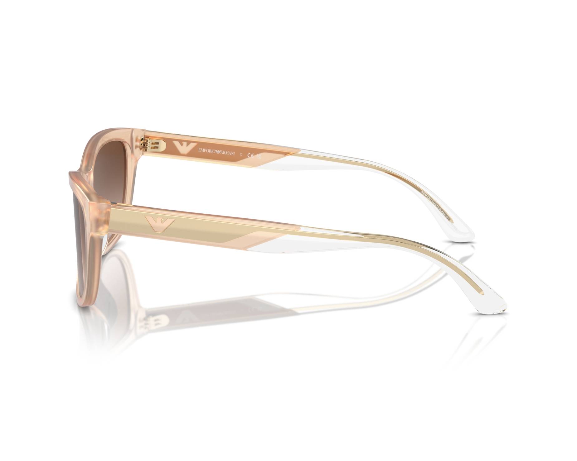 Emporio Armani EA4227U 609813 56-17 Beige  Vista de 360 grados 4