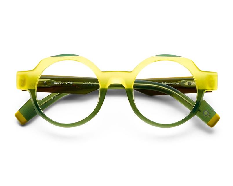 Etnia Barcelona BRUCE YWGR 46-21 Yellow Green vista de perfil