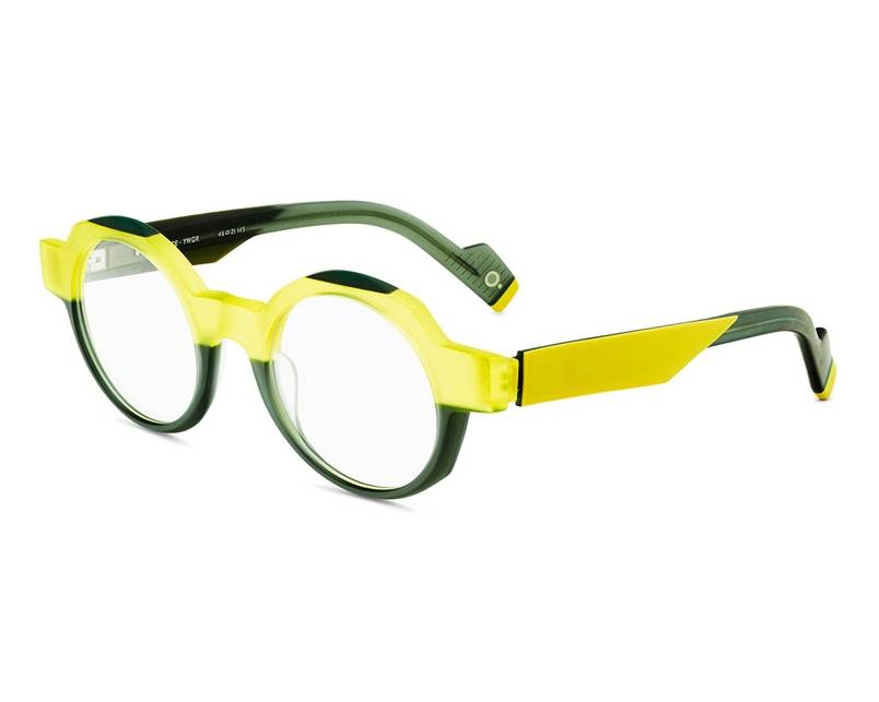 Etnia Barcelona BRUCE YWGR 46-21 Yellow Green vista de frente