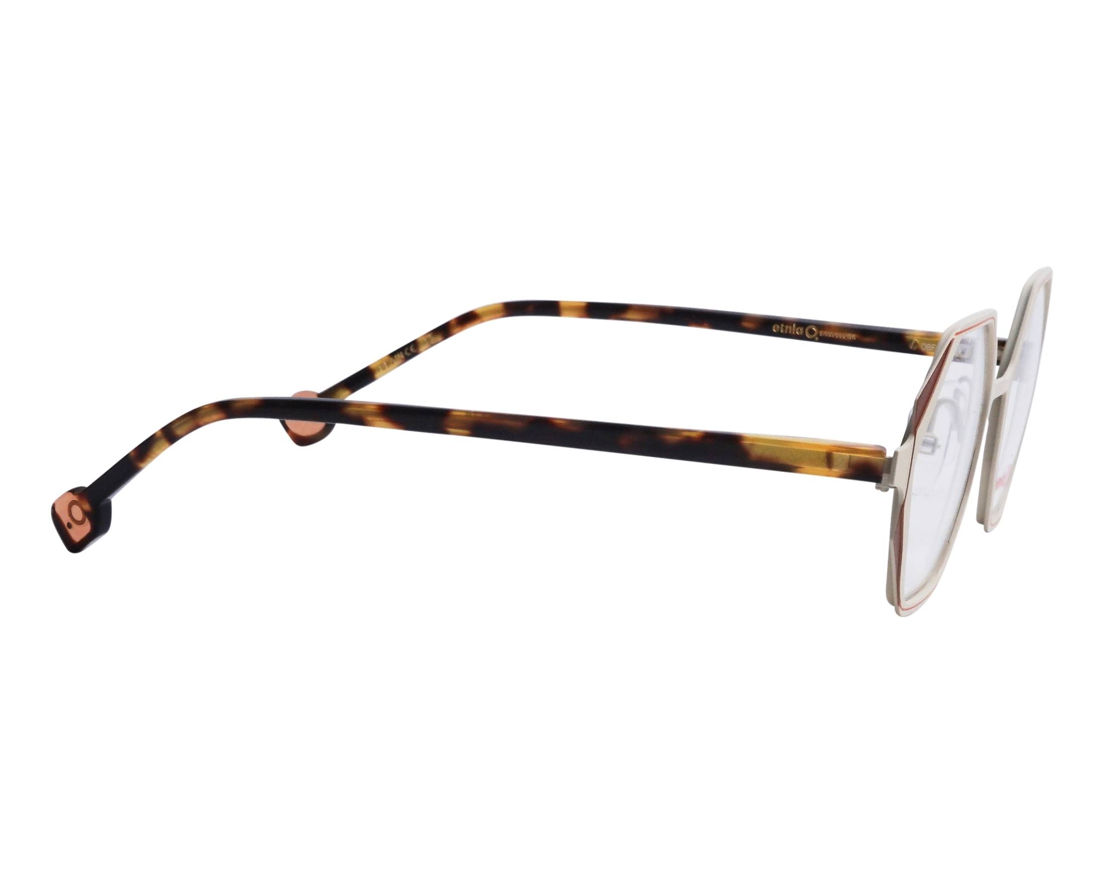 Etnia Barcelona EVE BRWH 49-21 Marrón  Blanco vista de perfil