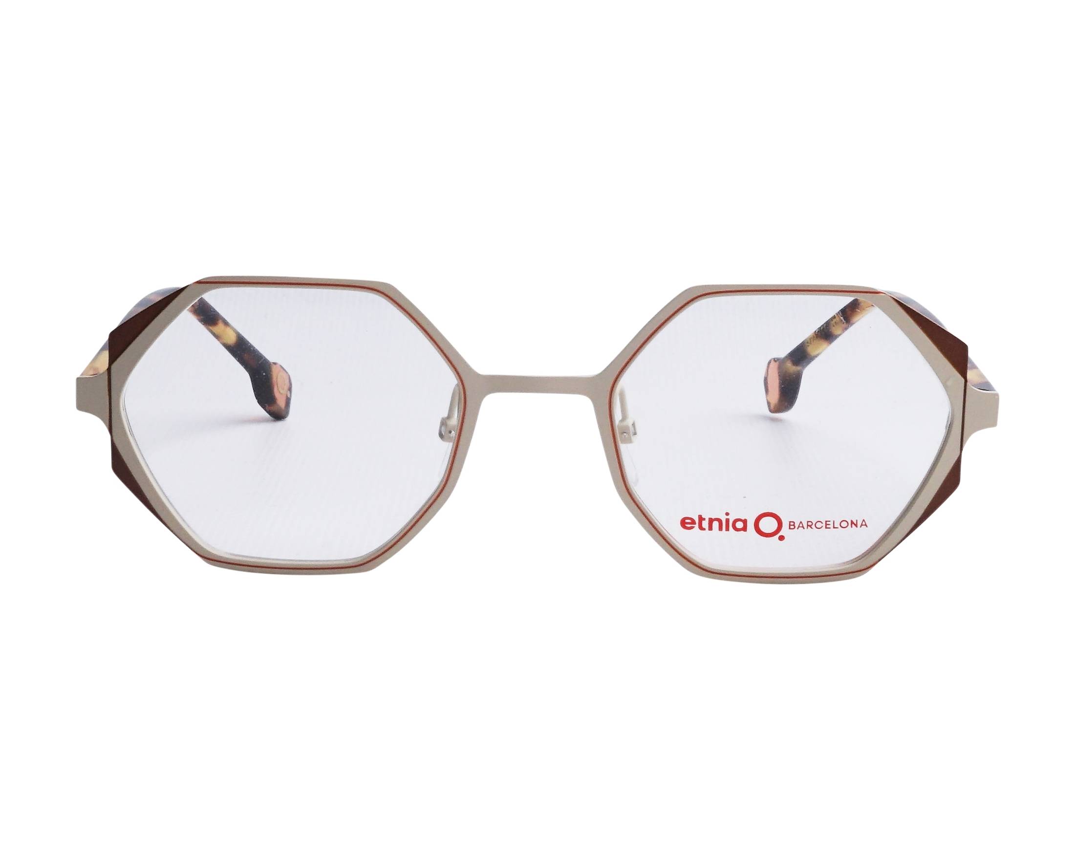 Etnia Barcelona EVE BRWH 49-21 Marrón  Blanco vista lateral