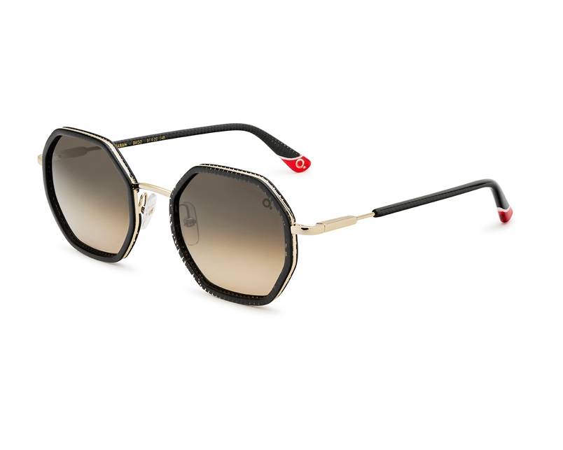 Etnia Barcelona FARAH BKGD 51-22 Negra Oro vista lateral