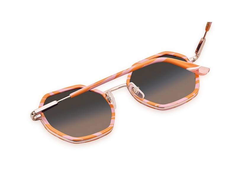 Etnia Barcelona FARAH PK 51-22 Naranja Rosa vista de perfil