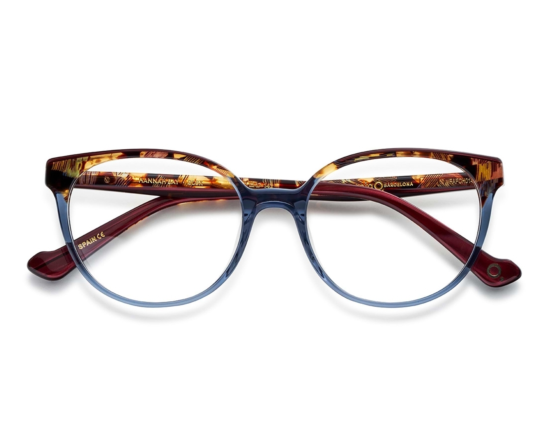 Etnia Barcelona HANNAH BAY BLBX 49-17 Bleu Bordeaux vista de perfil