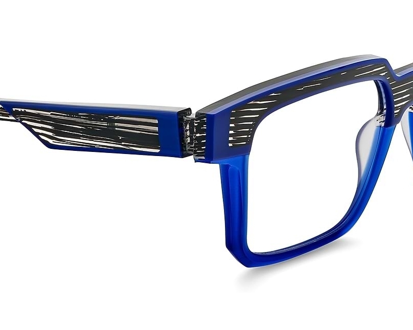 Etnia Barcelona MARC BKBL 54-19 Azul Negro vista de perfil