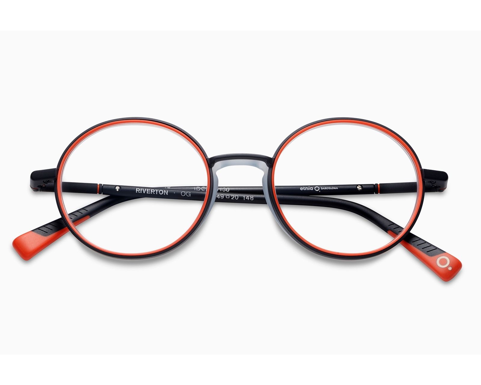 Etnia Barcelona RIVERTON OG 49-20 orange schwarz vista lateral