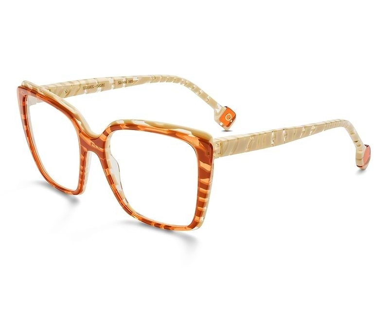 Etnia Barcelona SERRES OGZE 53-16 orange beige vista de perfil