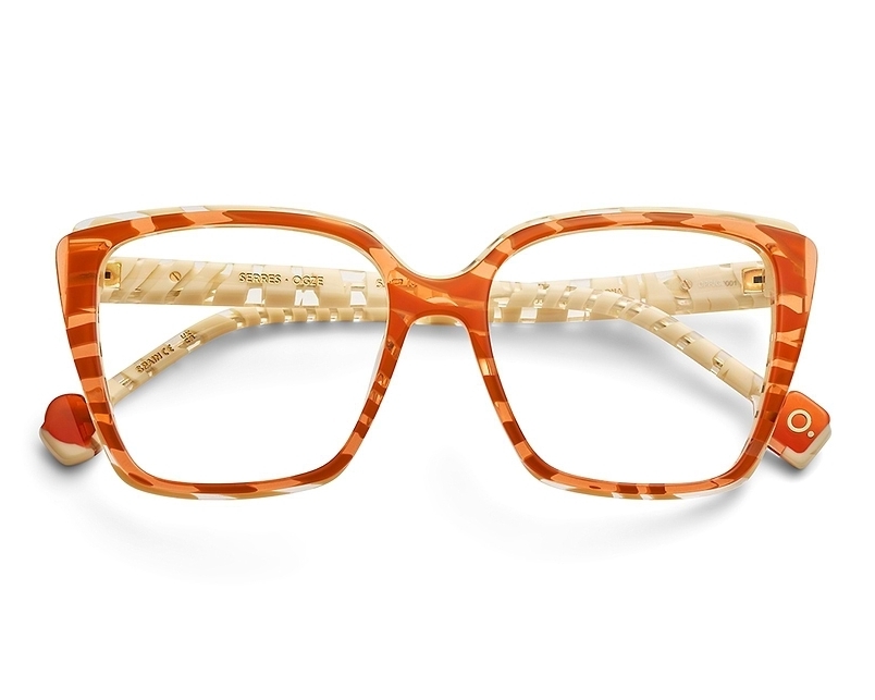 Etnia Barcelona SERRES OGZE 53-16 orange beige vista de frente