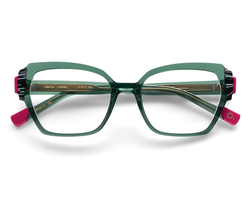 Etnia Barcelona VESTA GRBK - Verde Fuchsia vista lateral