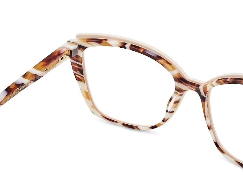 Etnia Barcelona ZAZ WHZE 54-15 Blanco Zebra vista de perfil
