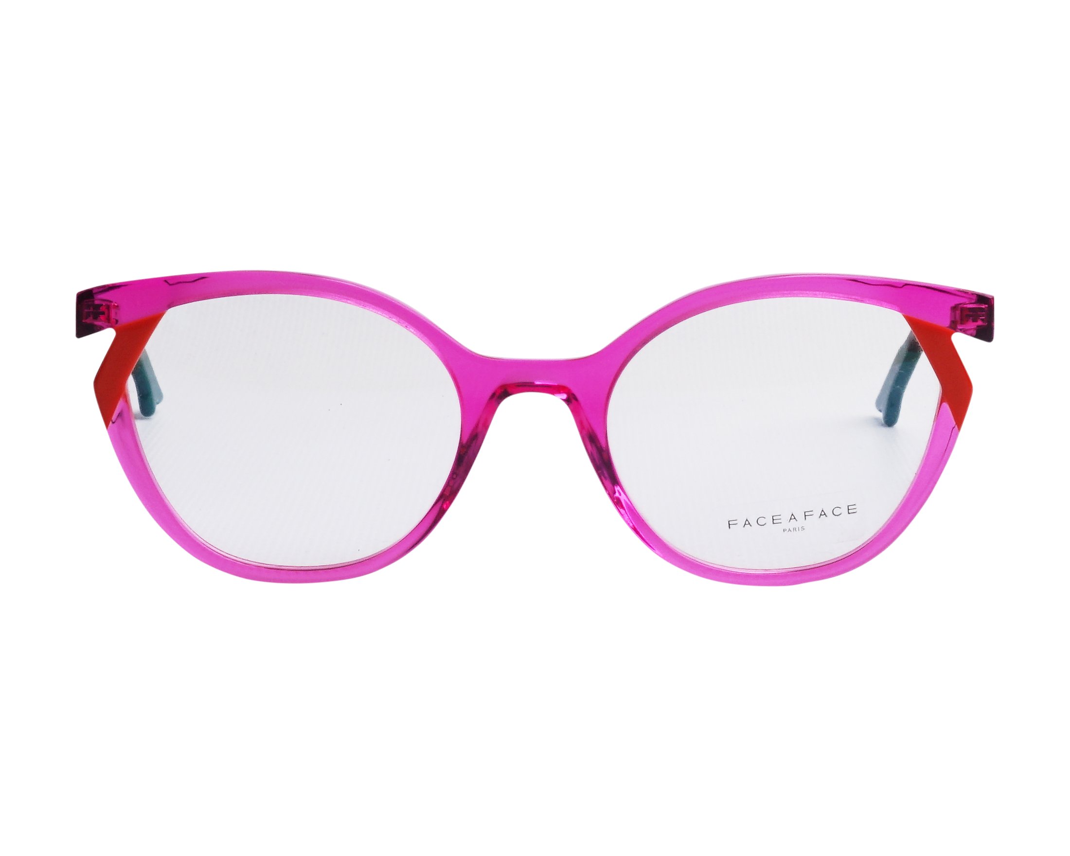 Face a Face BOCCA-KUMA-1 084 50-20 Fuchsia Verde vista de frente