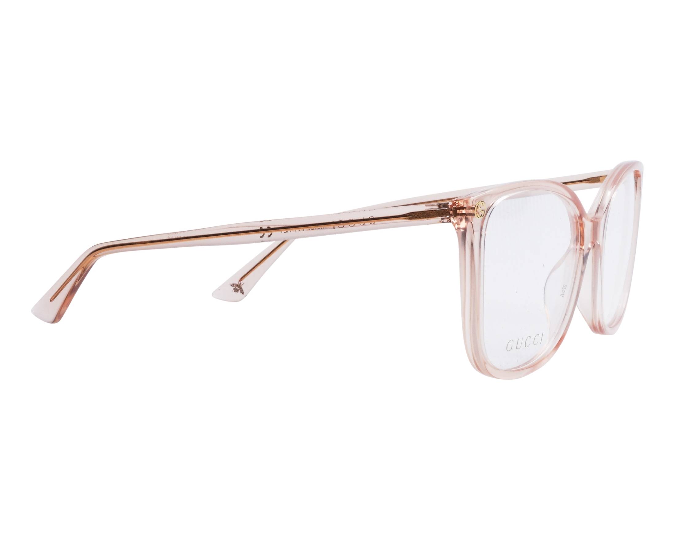 Gucci GG0026O 013 53-17 Desnudo  vista lateral