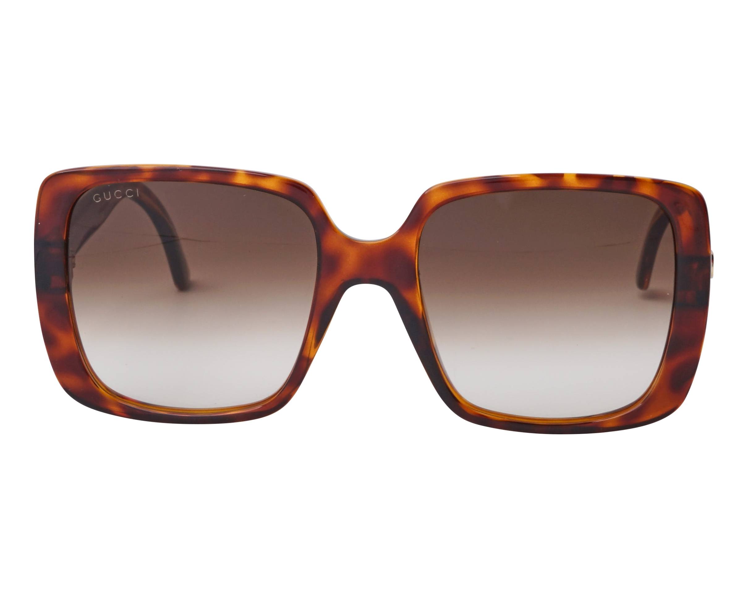 Gucci GG-0632-S 002 56-20 Havana  vista de frente