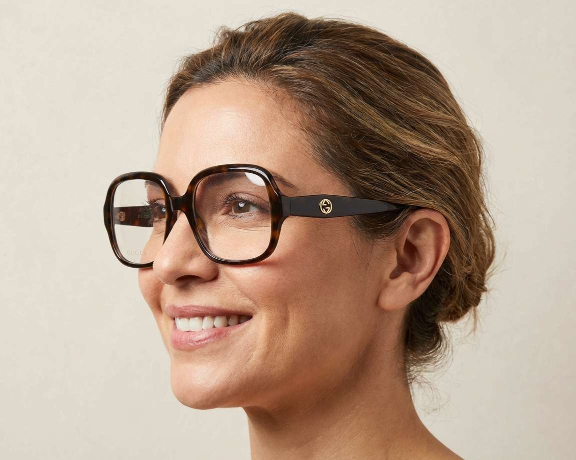 Gucci GG-0799-O 002 53-19 Havana  otra vista