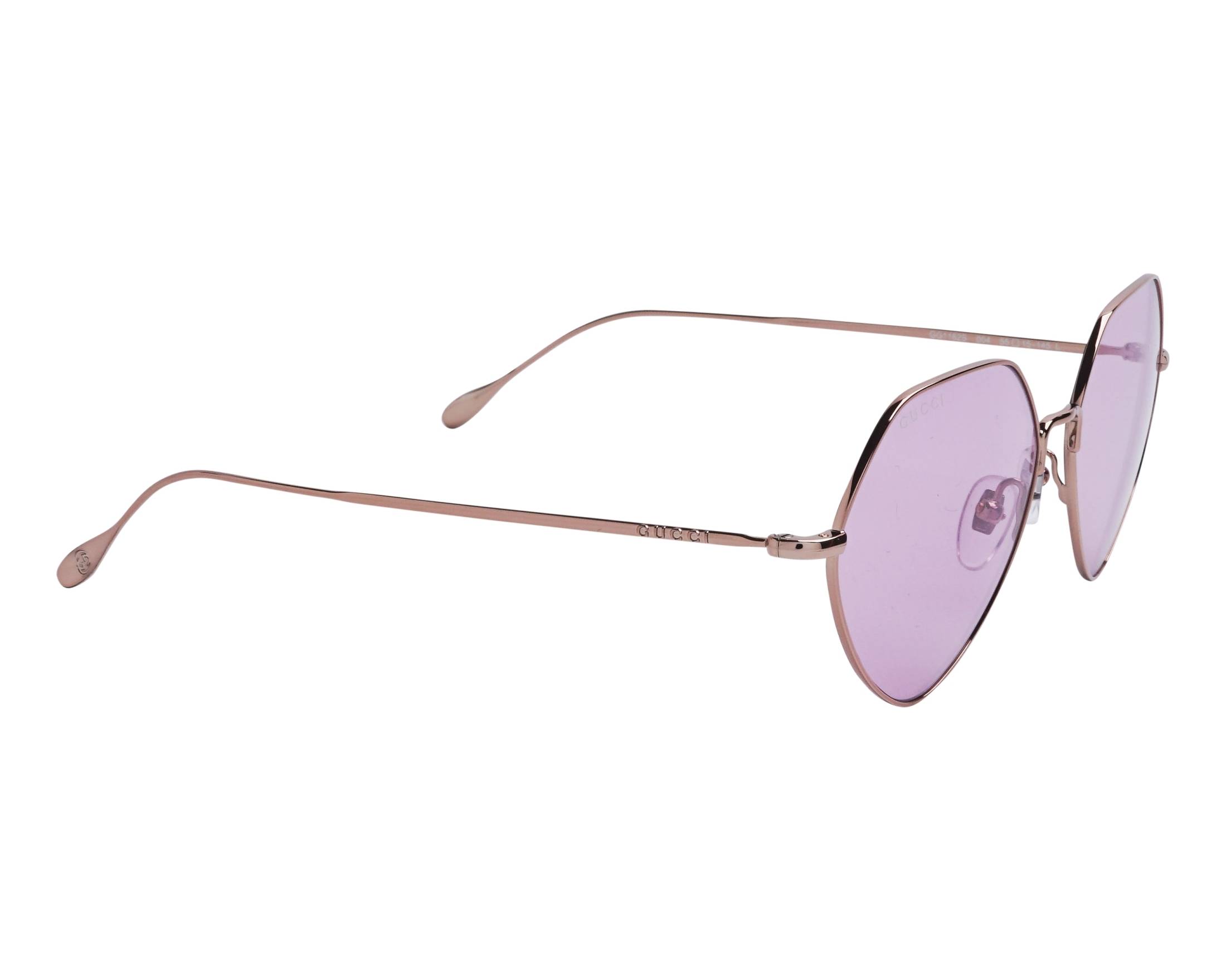 Gucci GG1182S 004 55-15 Oro  vista lateral