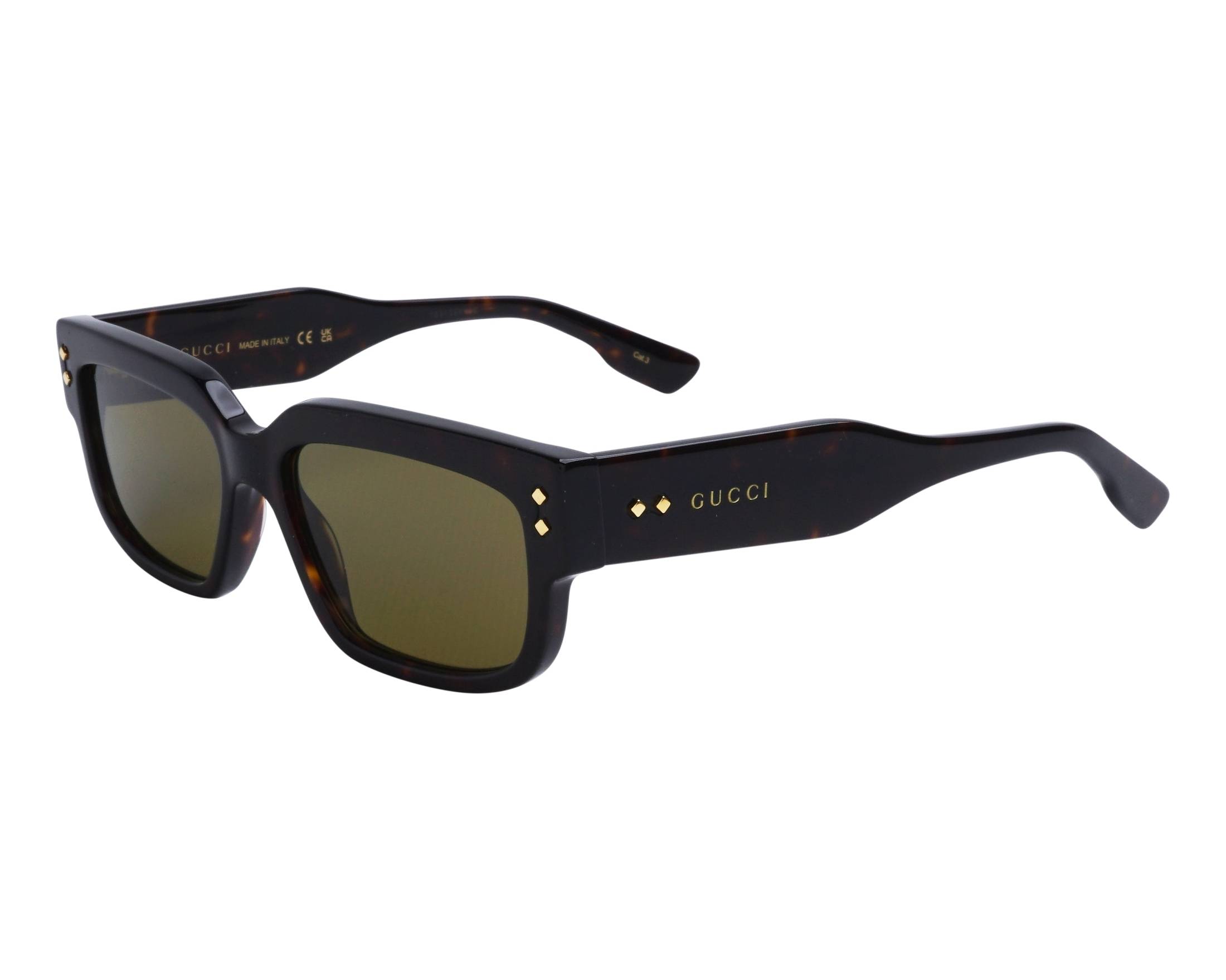Gucci GG1218S 002 56-17 Havana  vista de perfil