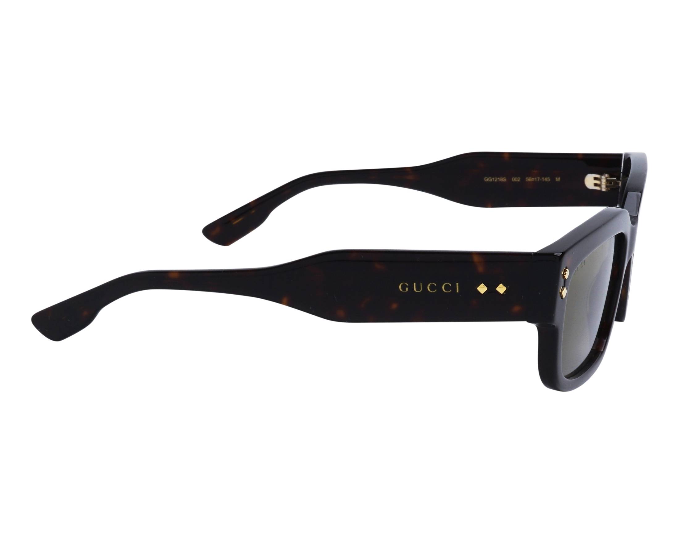 Gucci GG1218S 002 56-17 Havana  vista lateral