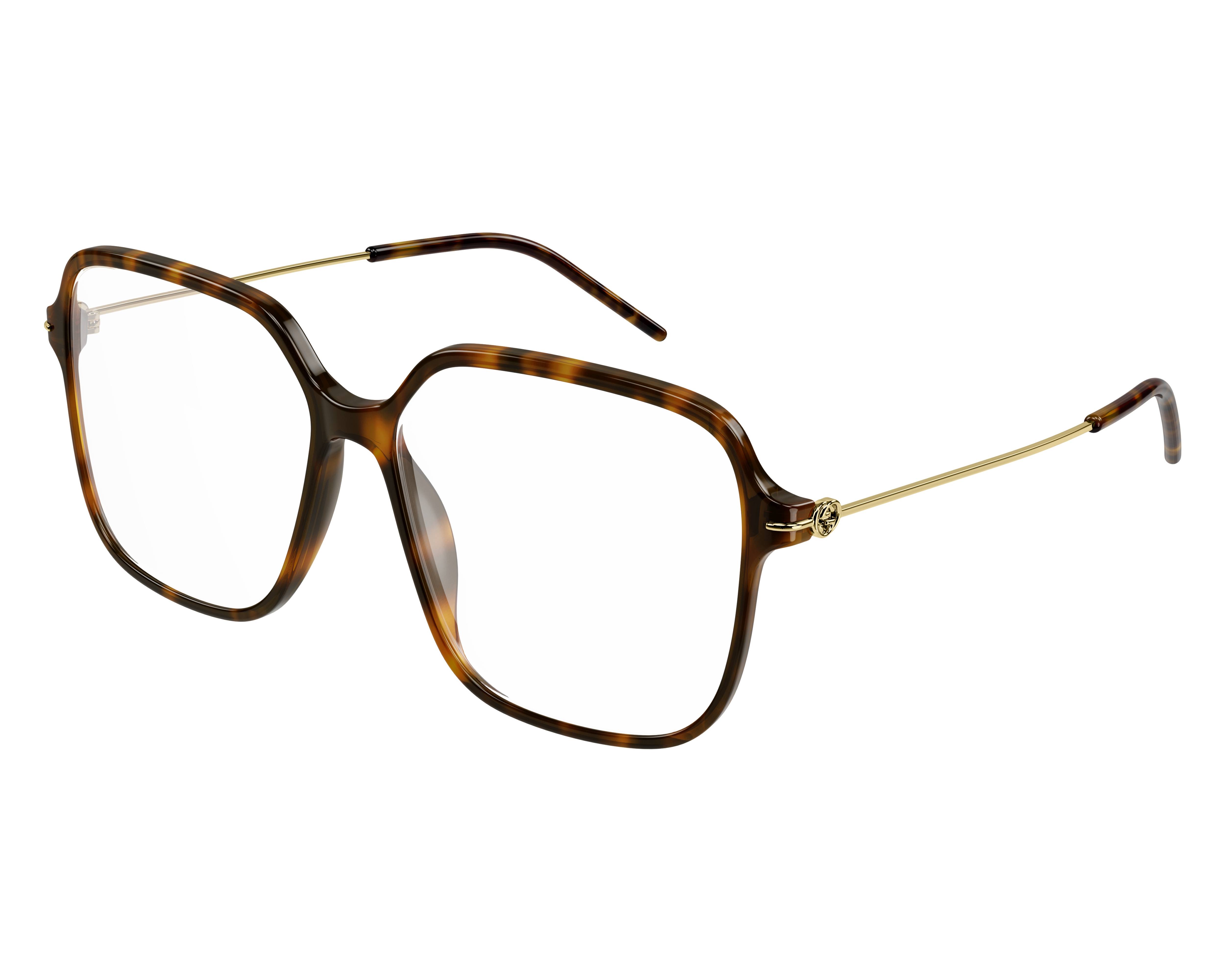 Gucci GG1271O 002 56-14 Havana  vista de perfil